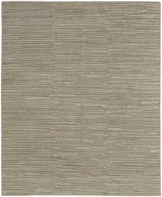 Braeside Transitional/Casual Taupe/Gray Area Rug