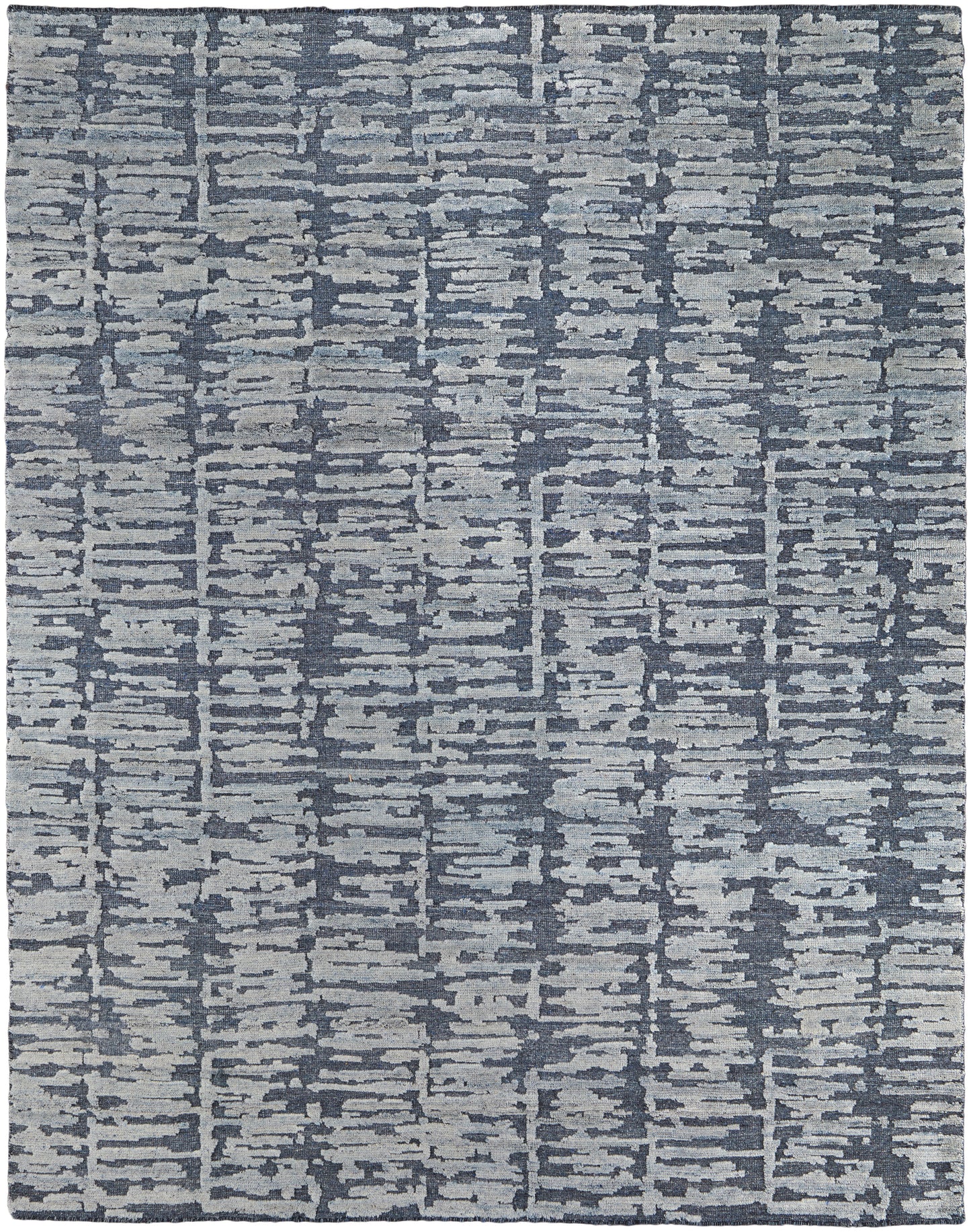 Berwyn Modern/Casual Blue/Silver/Gray Area Rug