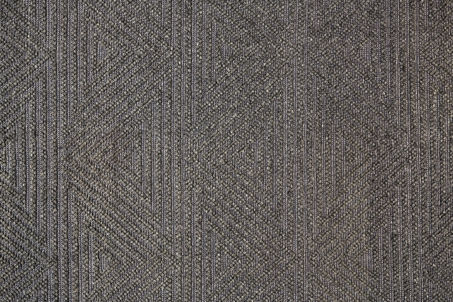 Phoenix Transitional/Farmhouse/Scandinavian Geometric/Solid Gray - Feizy Rug