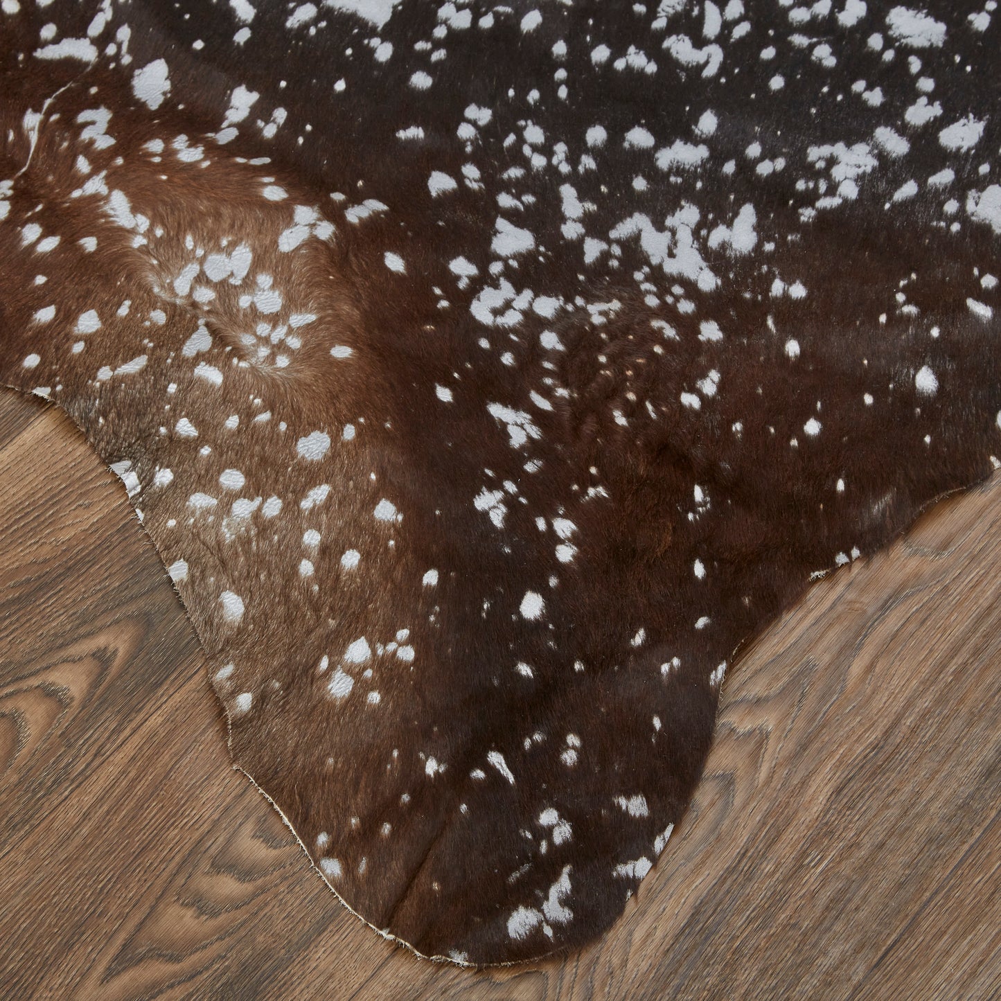 Ellyse Transitional/Cabin & Lodge Animal Print Silver/Brown - Feizy Rug