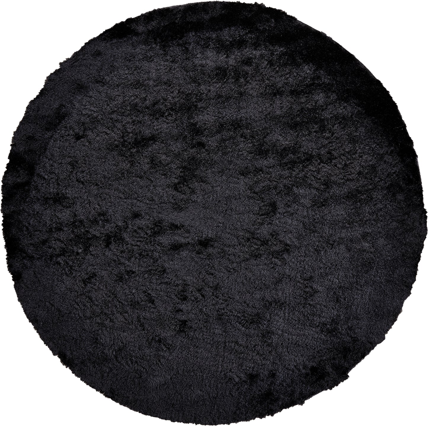 Indochine Modern/Luxury & Glam/Casual Black Round Rug