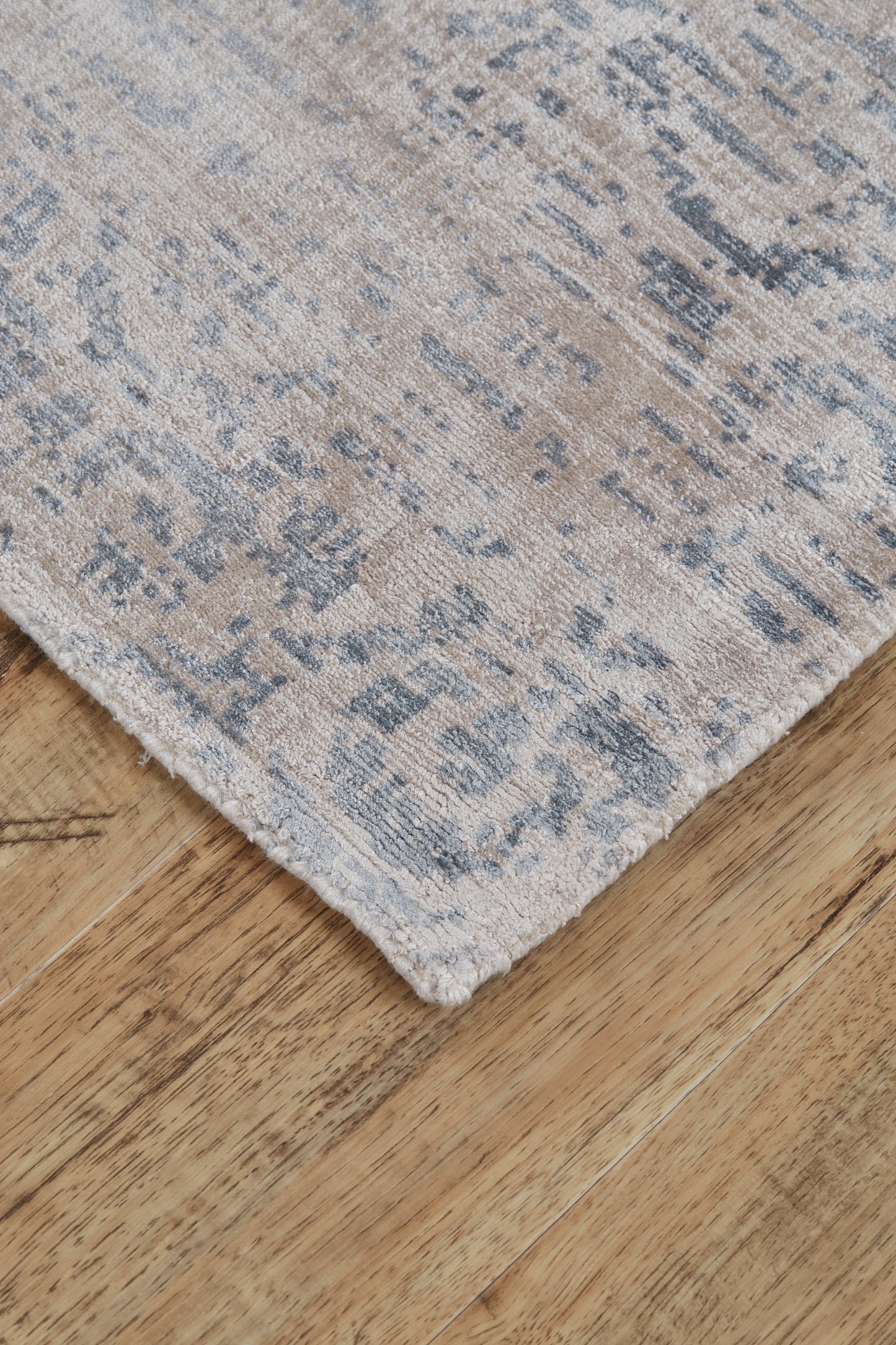 Nadia Transitional/Vintage Distressed Blue/Gray/Taupe - Feizy Rug