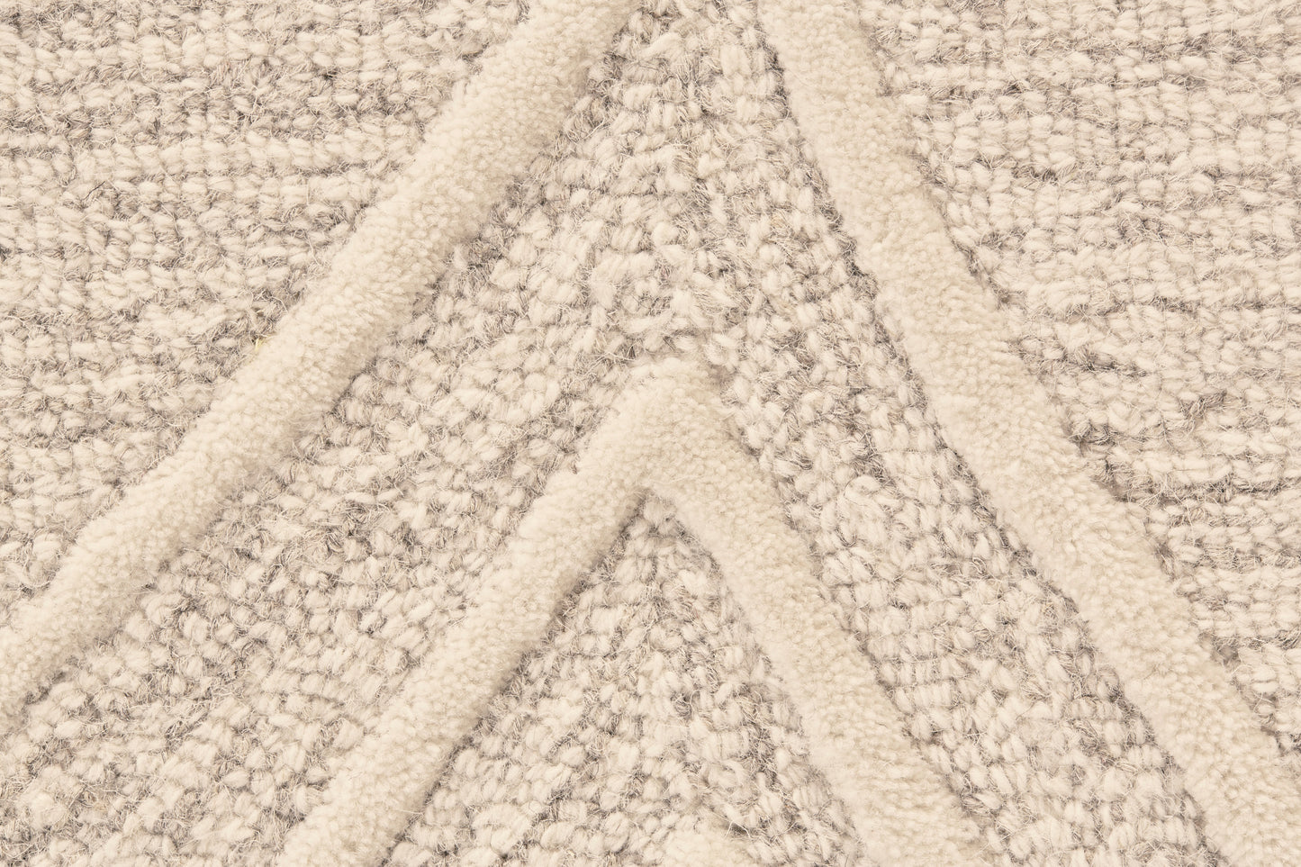 Enzo Transitional/Bohemian & Eclectic Diamond Tan/Ivory - Feizy Rug