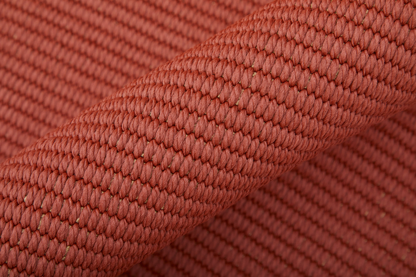 Theo Modern/Casual Solid Red/Tan - Feizy Rug