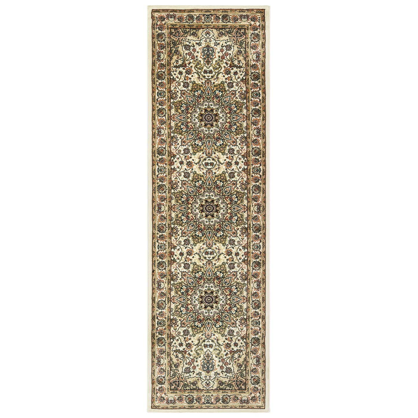 KASHAN 119W1 Ivory Rug - ORIENTAL WEAVERS