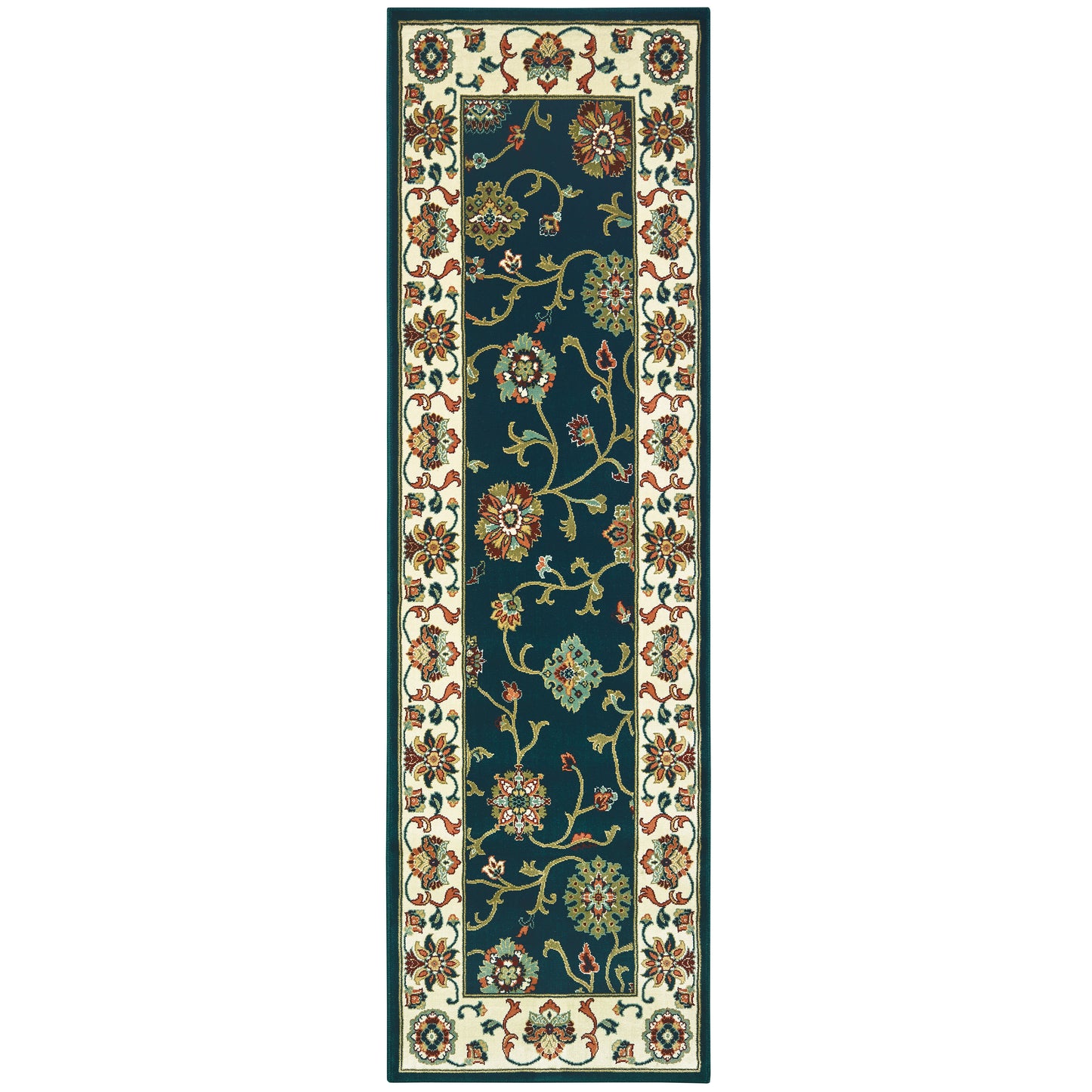 KASHAN 2336B Navy Rug - ORIENTAL WEAVERS