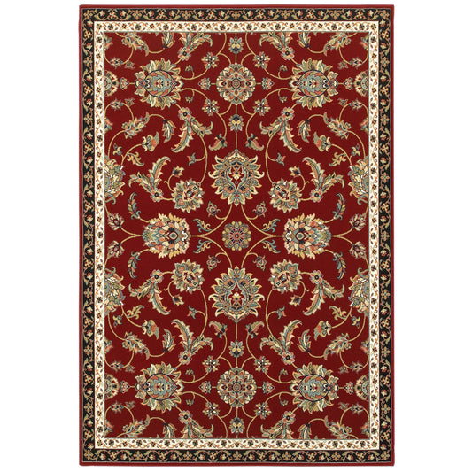 KASHAN 370RI Red Rug - ORIENTAL WEAVERS