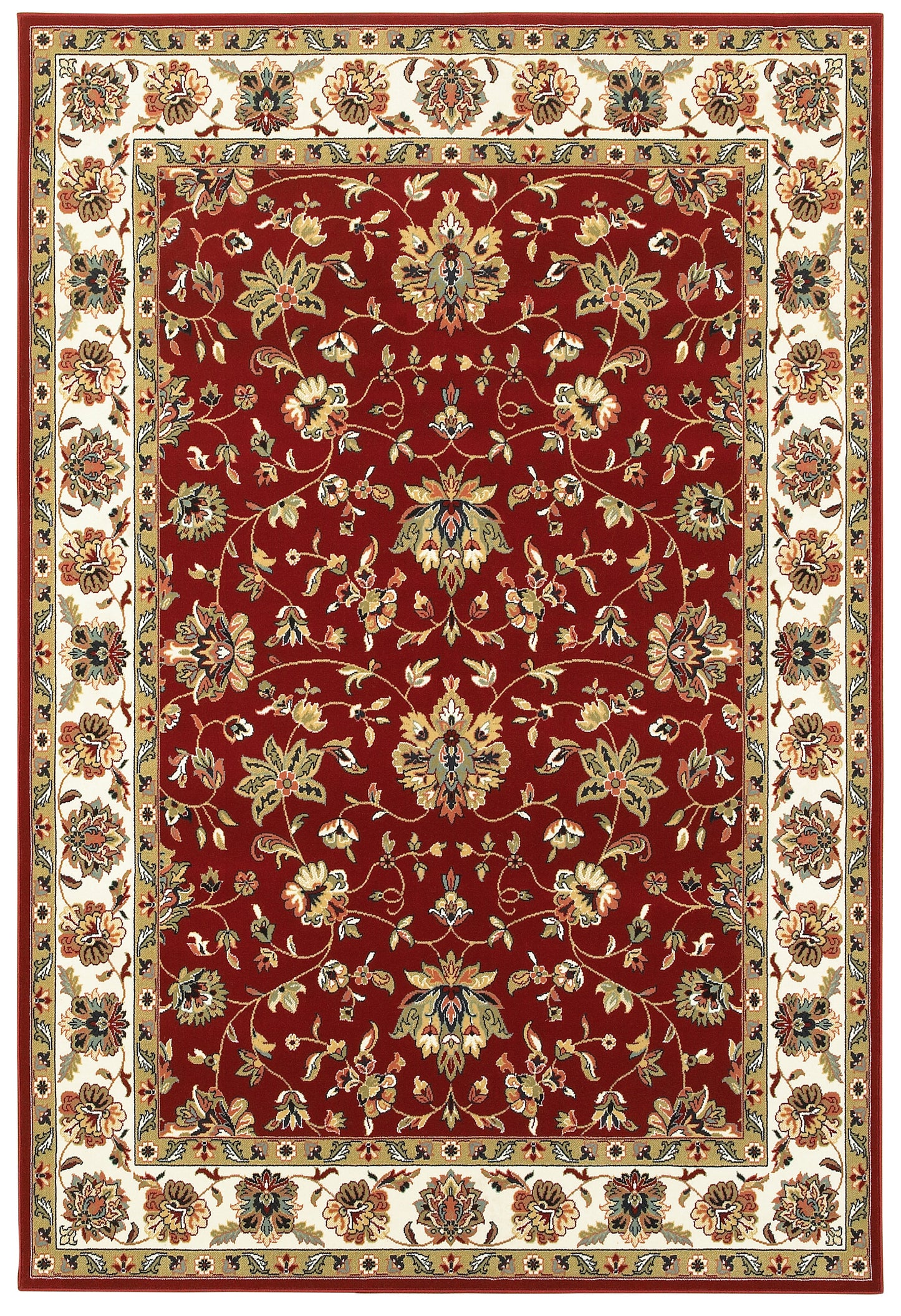 KASHAN 4929R Red Rug - ORIENTAL WEAVERS