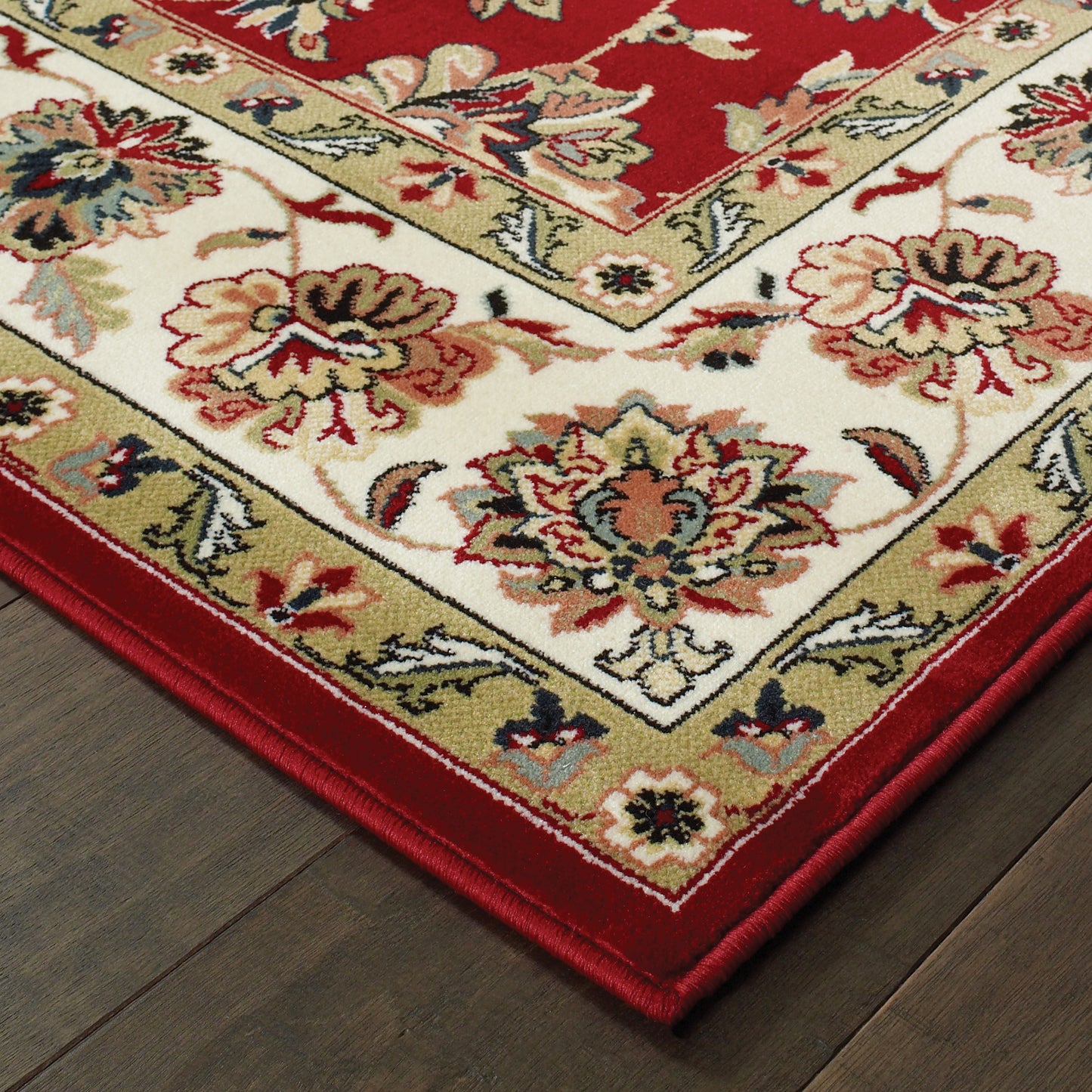 KASHAN 4929R Red Rug - ORIENTAL WEAVERS