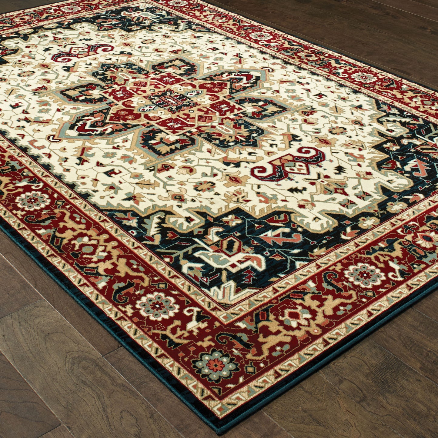 KASHAN 096W1 Red Rug - ORIENTAL WEAVERS