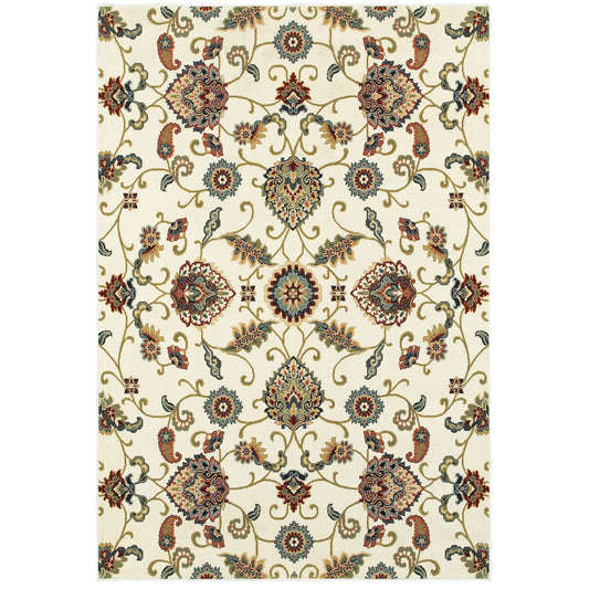 KASHAN 9946W Ivory Rug - ORIENTAL WEAVERS