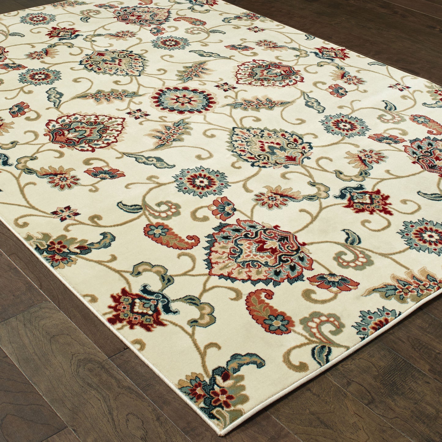 KASHAN 9946W Ivory Rug - ORIENTAL WEAVERS