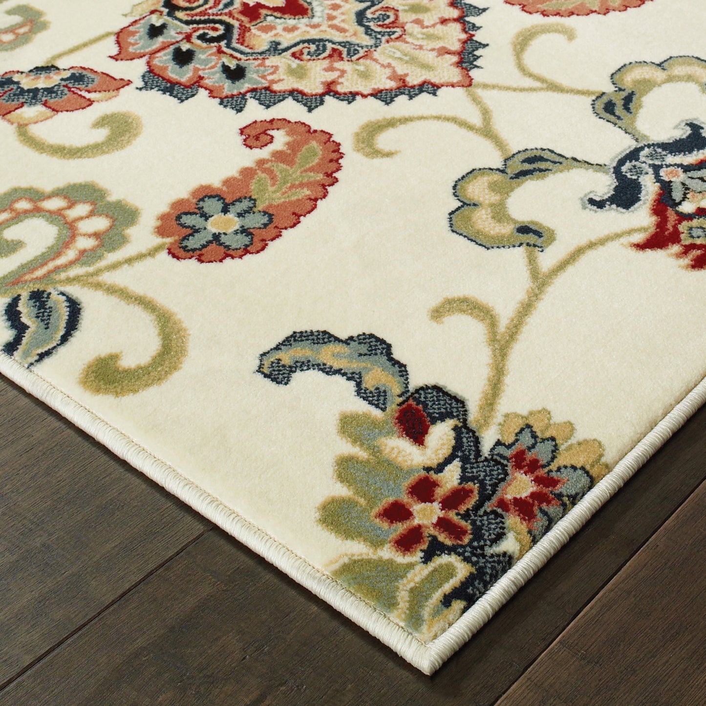 KASHAN 9946W Ivory Rug - ORIENTAL WEAVERS