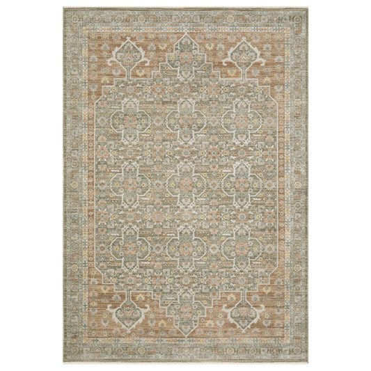 KEATON KEA01 Brown Rug - ORIENTAL WEAVERS
