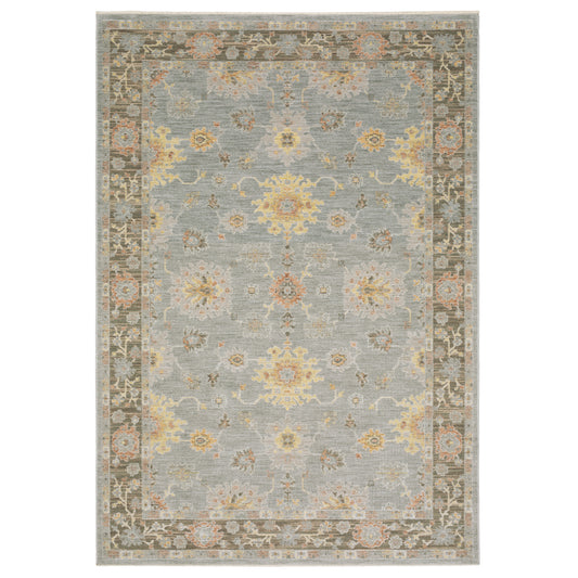 KEATON KEA05 Blue Rug - ORIENTAL WEAVERS