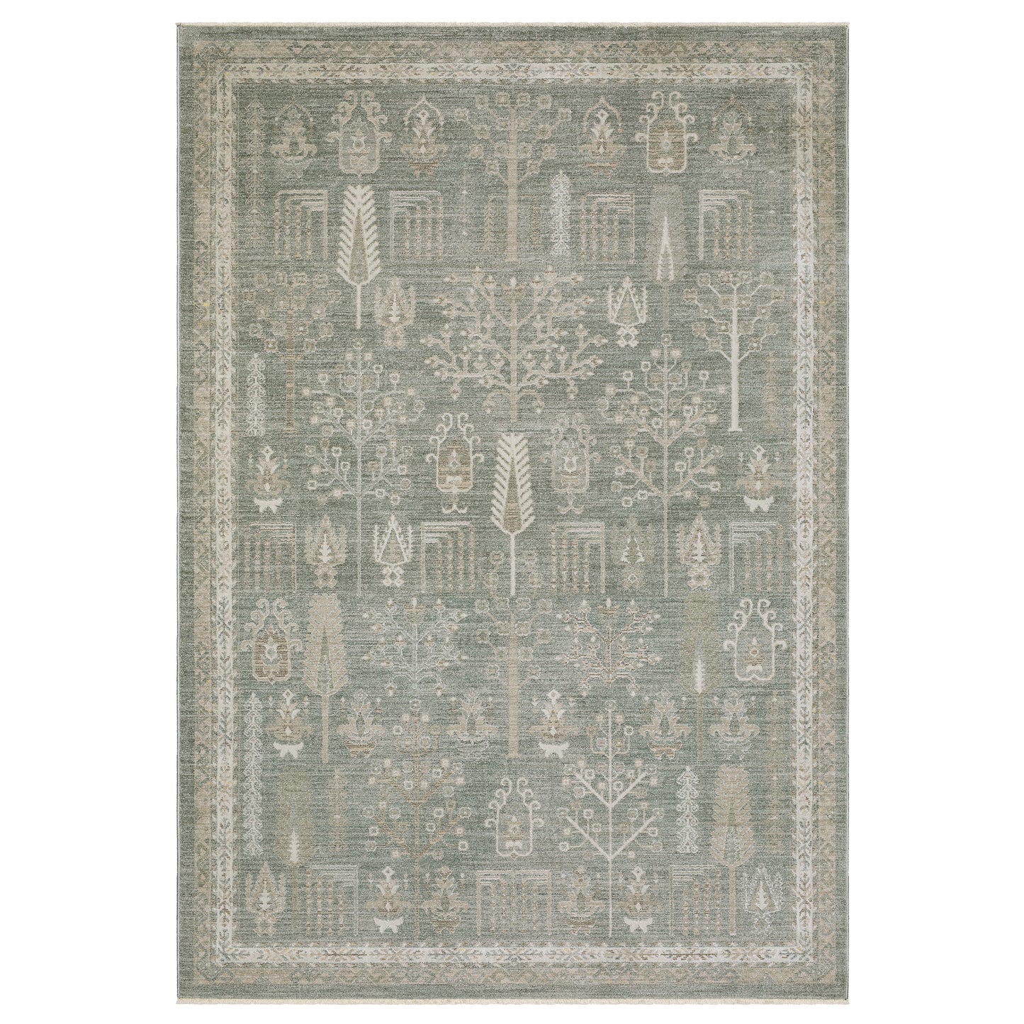 KEATON KEA07 Green Rug - ORIENTAL WEAVERS