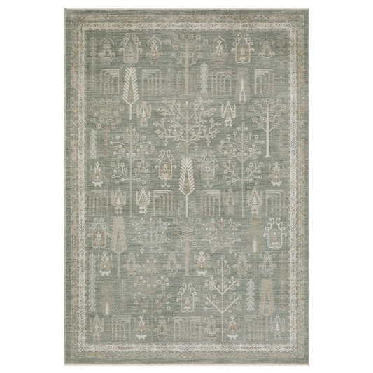 KEATON KEA07 Green Rug - ORIENTAL WEAVERS