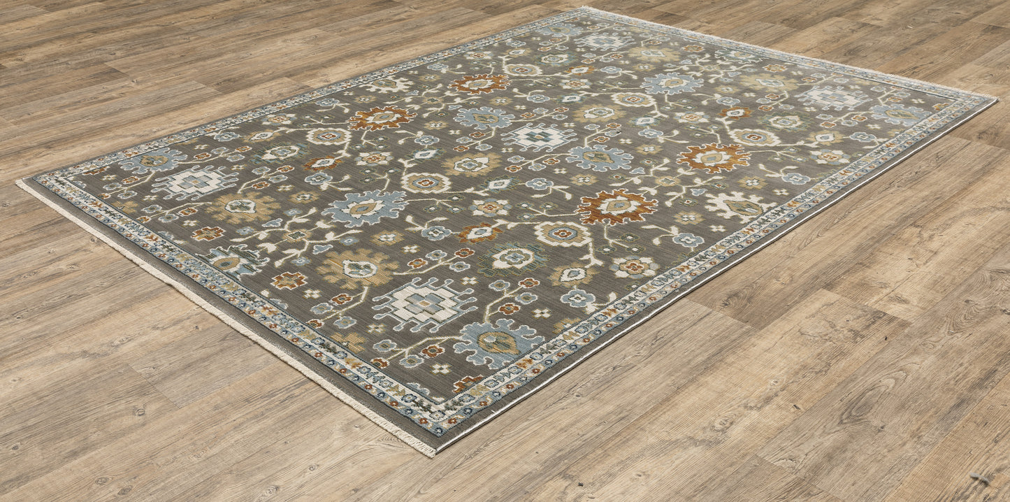 KEIRA KEI01 Grey Rug - ORIENTAL WEAVERS