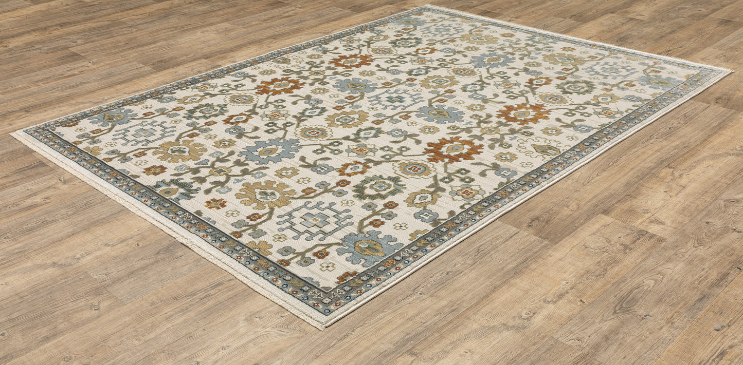 KEIRA KEI02 Ivory Rug - ORIENTAL WEAVERS