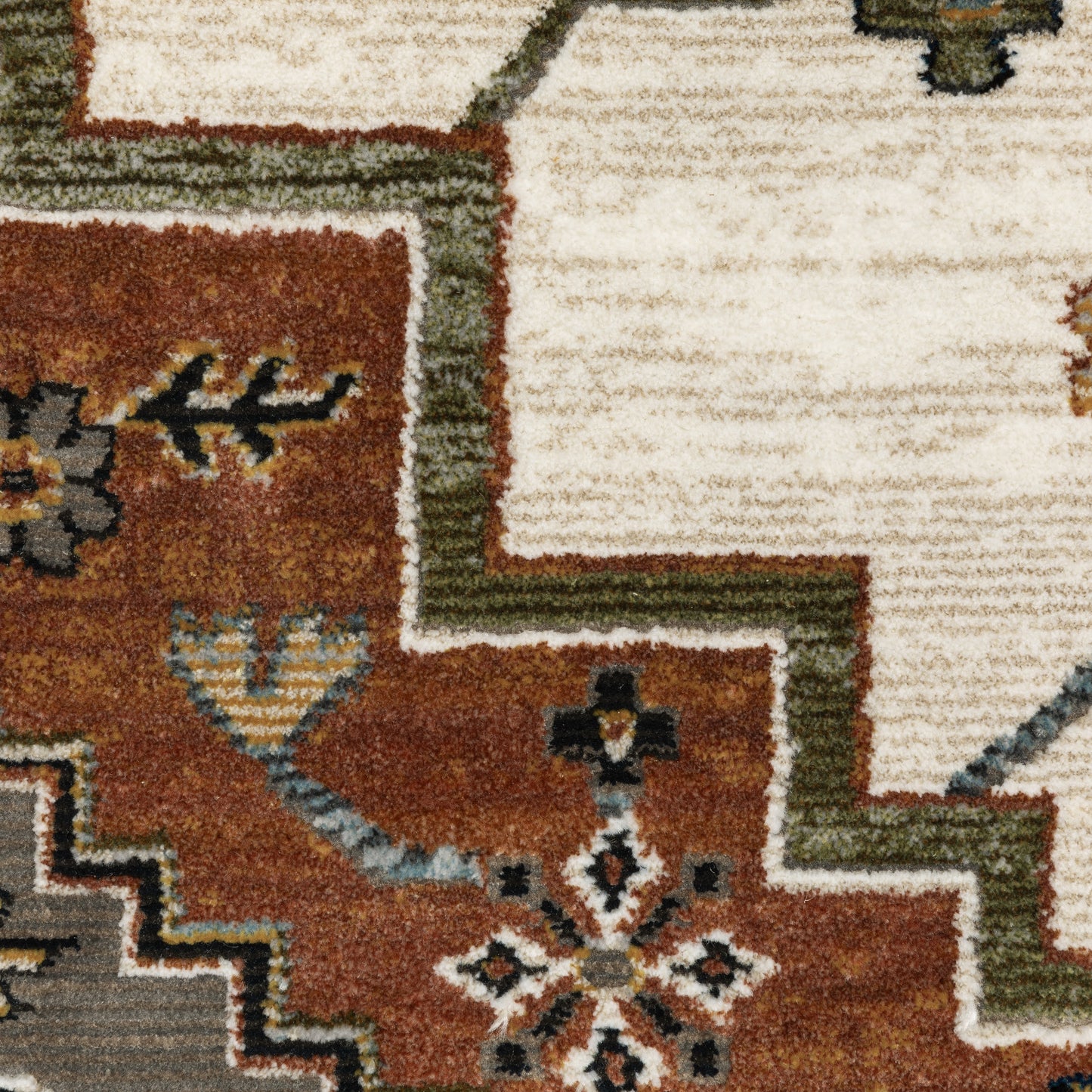 KEIRA KEI03 Rust Rug - ORIENTAL WEAVERS