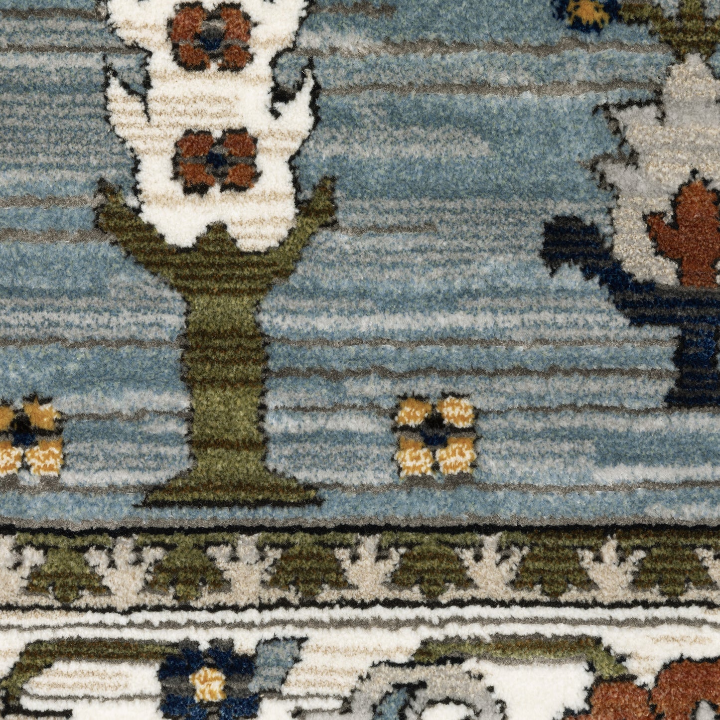 KEIRA KEI06 Blue Rug - ORIENTAL WEAVERS