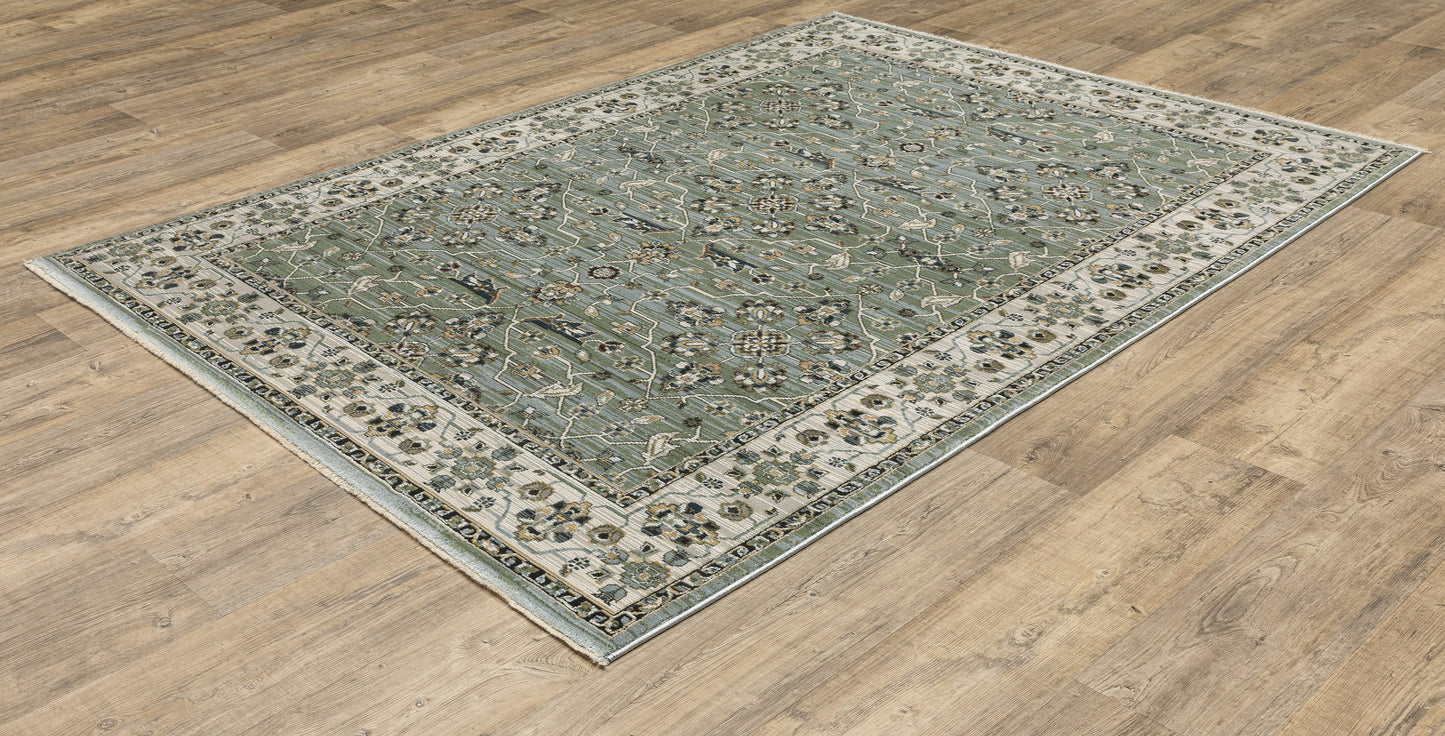 KEIRA KEI07 Blue Rug - ORIENTAL WEAVERS