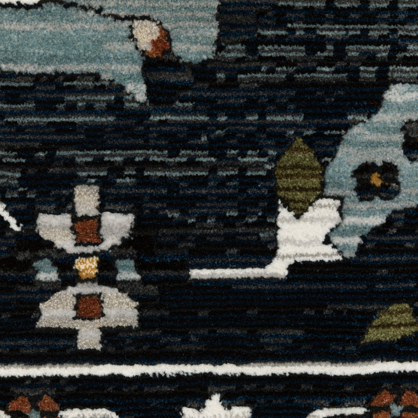 KEIRA KEI08 Blue Rug - ORIENTAL WEAVERS