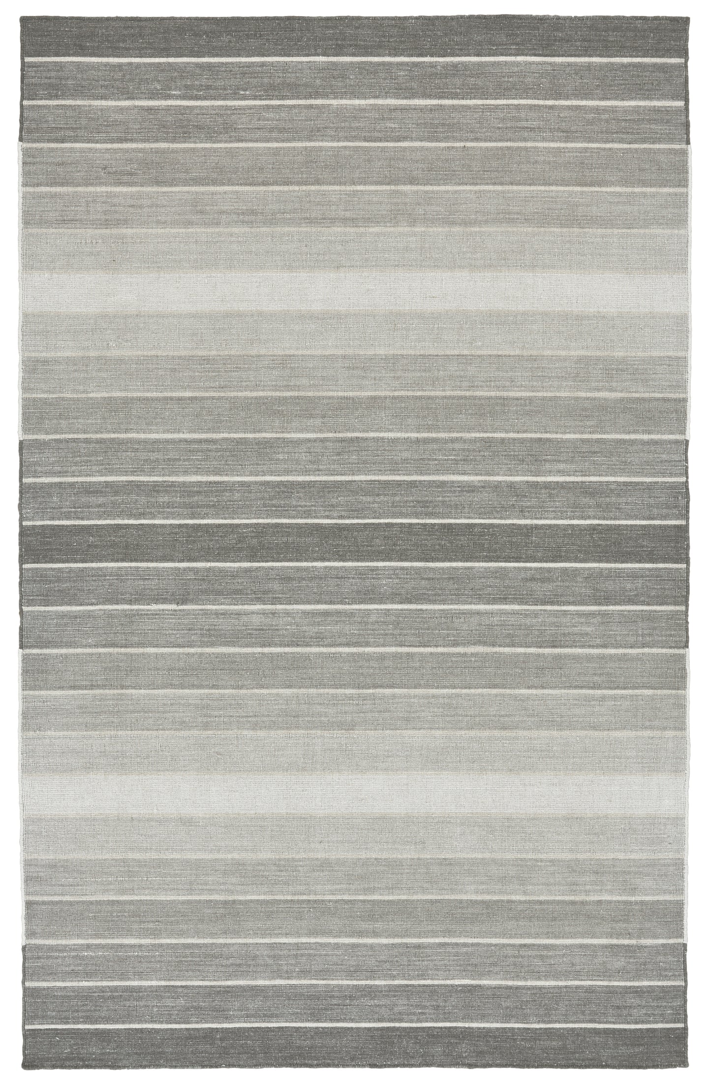 Santino Transitional/Casual/Nautical & Coastal Stripes Gray - Feizy Rug