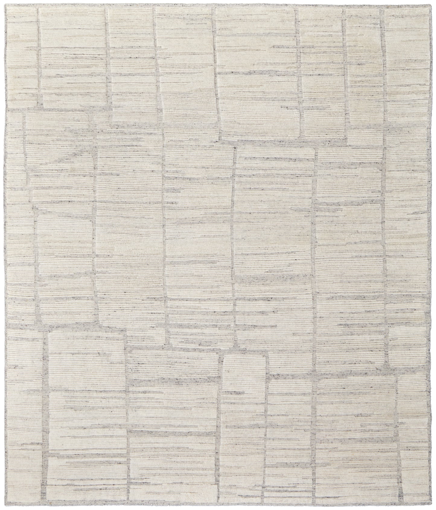 Bluff Modern/Scandinavian/Casual Ivory Area Rug