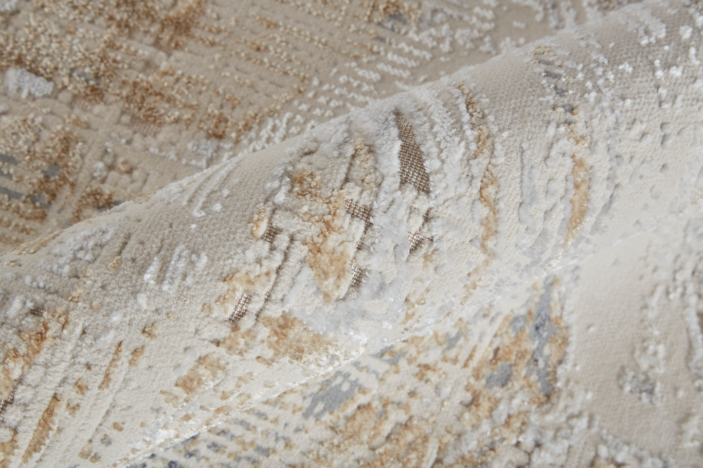 Laina Transitional/Casual Tan/Ivory/Gray Accent Rug