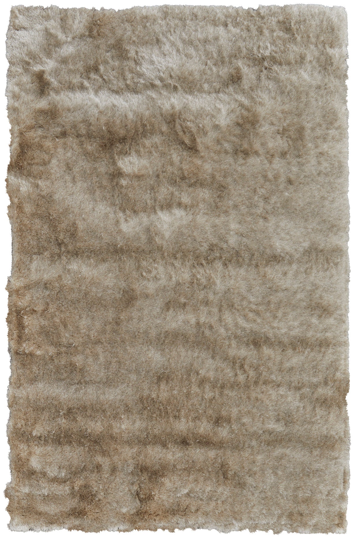 Indochine Modern/Luxury & Glam/Casual Solid Tan/Taupe - Feizy Rug