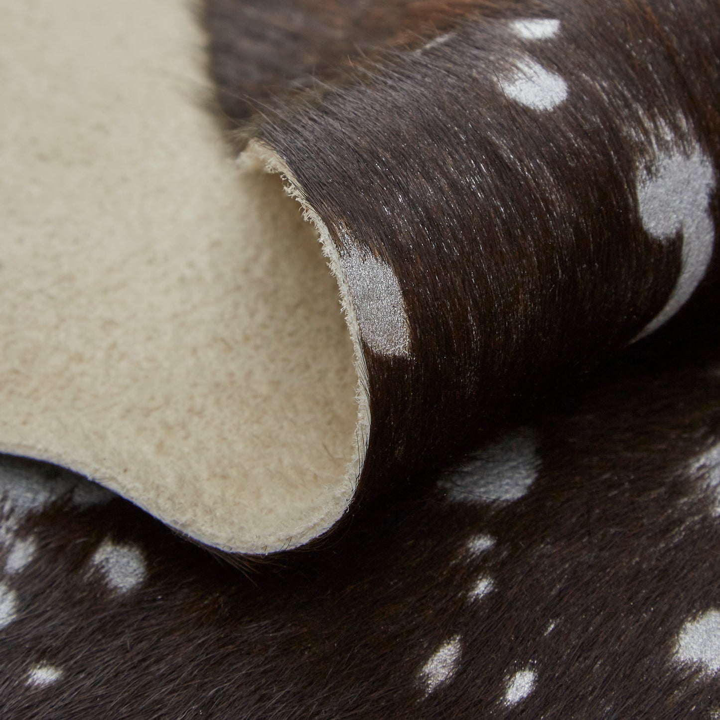 Ellyse Transitional/Cabin & Lodge Animal Print Silver/Brown - Feizy Rug