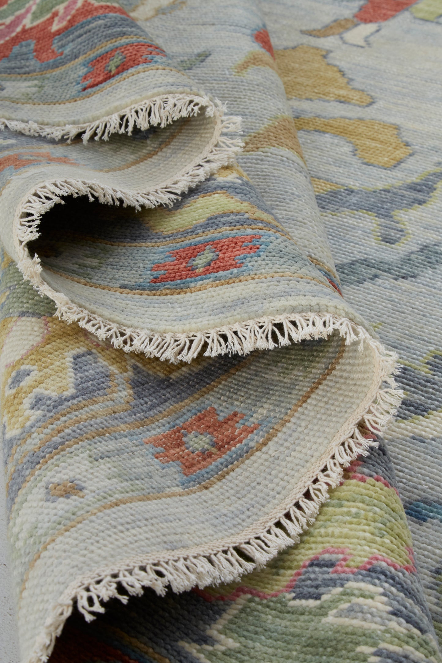 Karina Traditional/Persian/Craftsman Blue/Gray/Gold Area Rug