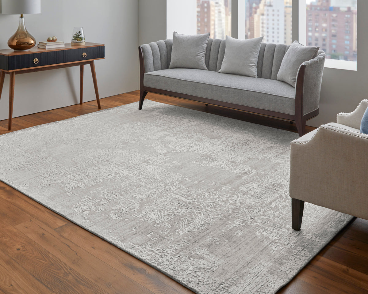 Eastfield Modern/Casual Abstract/Distressed Ivory 6989 - Feizy Rug
