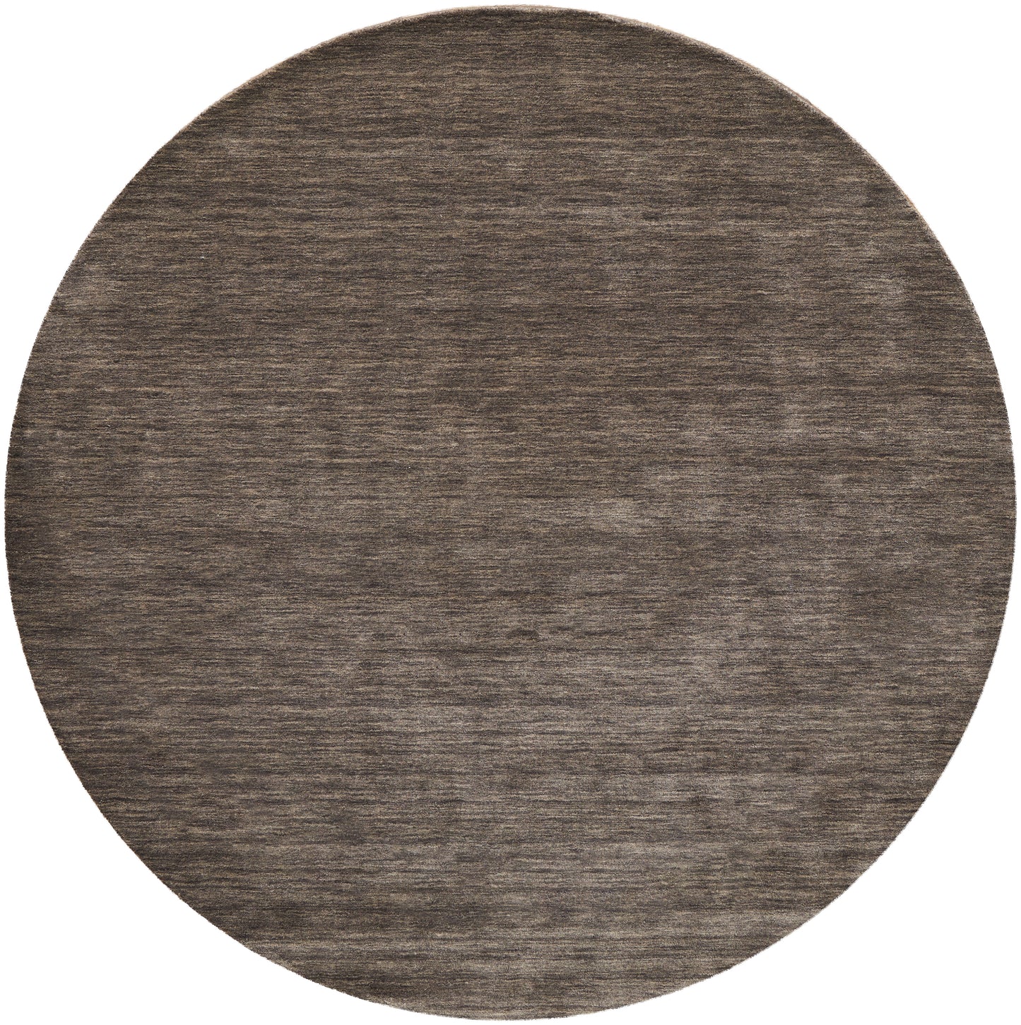 Luna Modern/Casual Solid Brown/Taupe - Feizy Rug