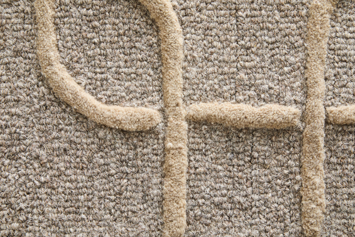Kimball Transitional/Casual Trellis & Lattice/Geometric/Abstract Gray/Taupe/Tan - Feizy Rug