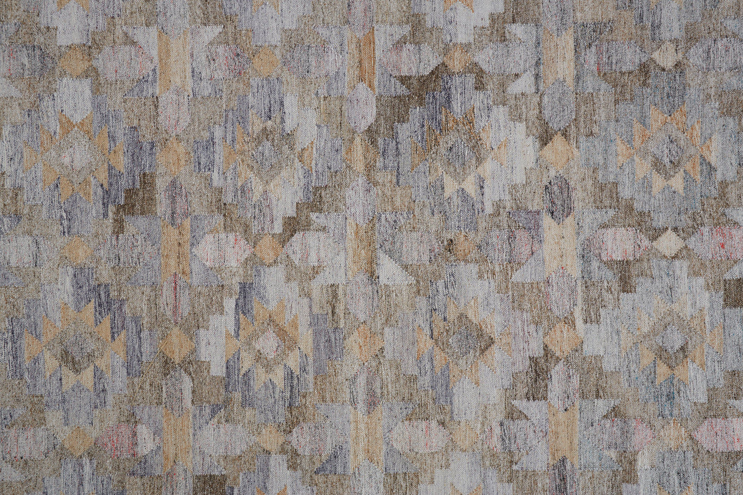 Beckett Transitional/Casual/Rustic Moroccan/Medallion Taupe/Gray/Blue - Feizy Rug