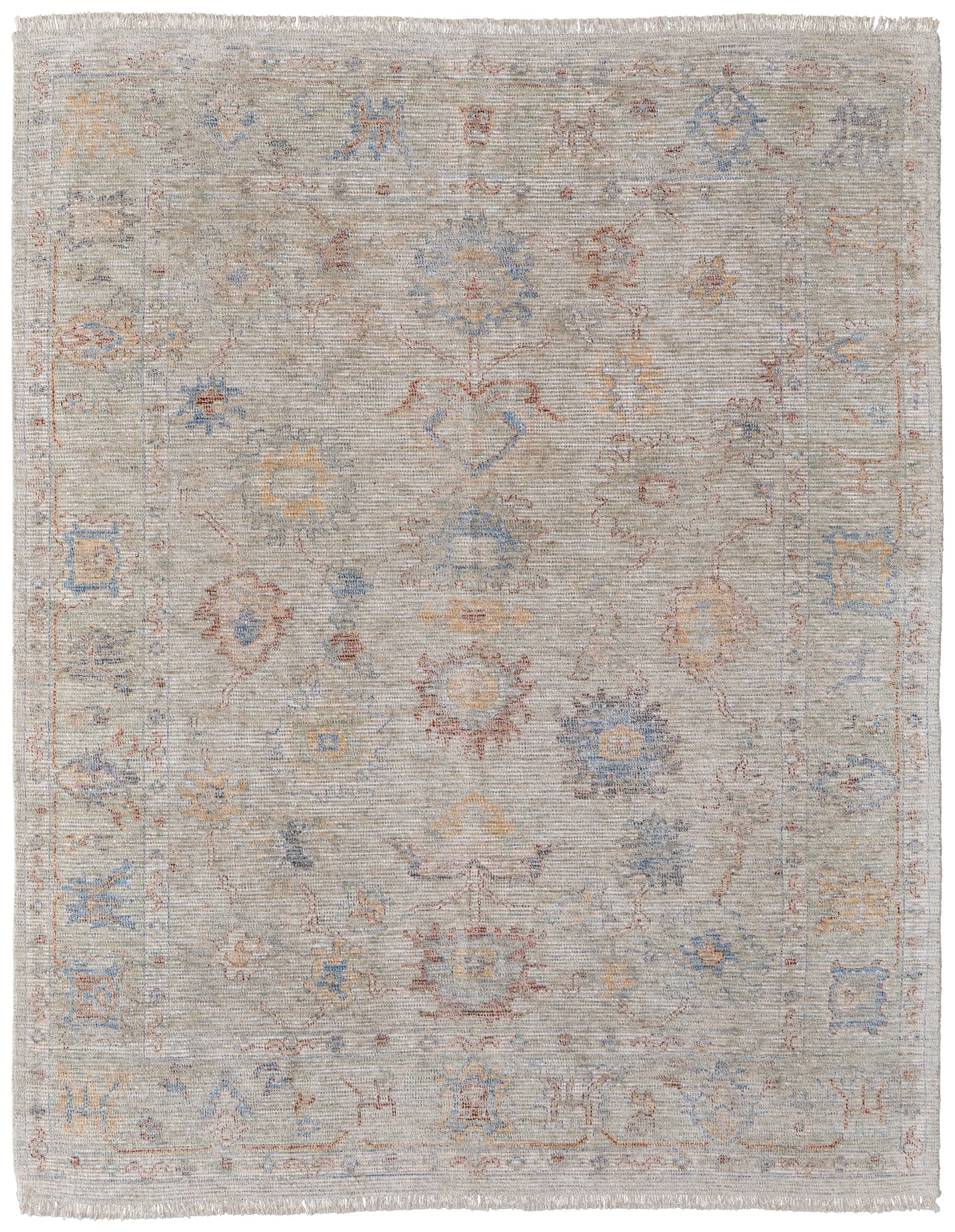 Caldwell Transitional/Bohemian & Eclectic/Craftsman Brown/Tan/Blue Accent Rug