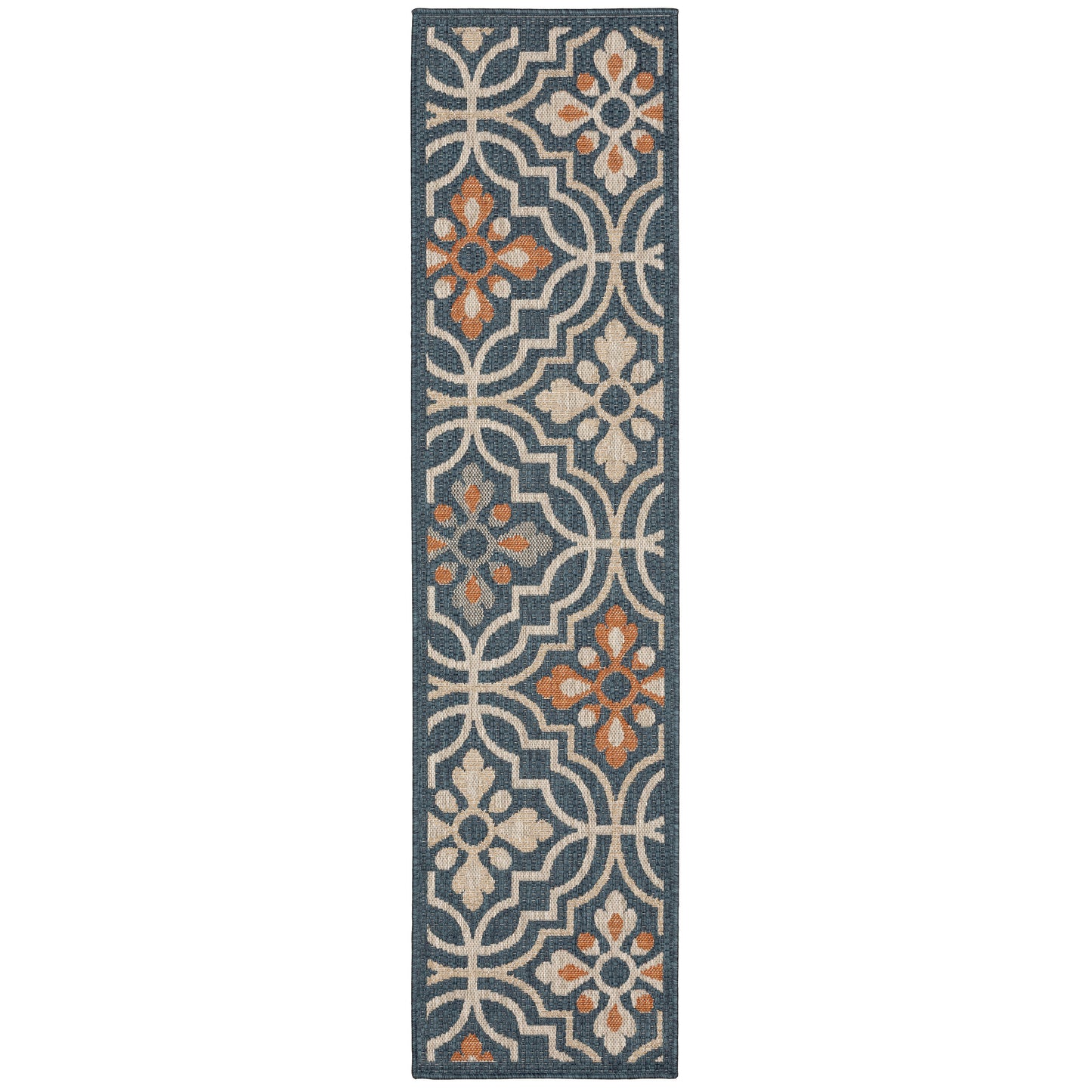 LATITUDE 709B3 Blue Rug - ORIENTAL WEAVERS
