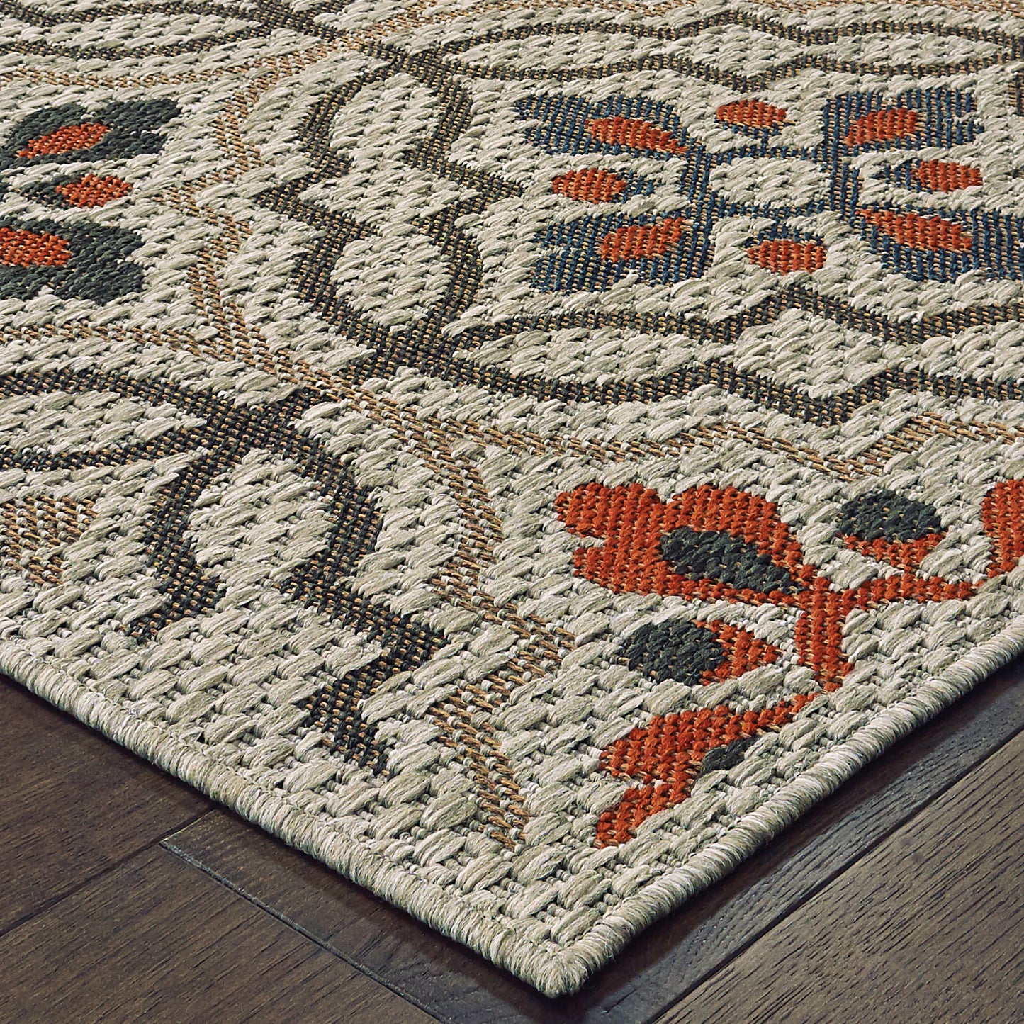 LATITUDE 709Y3 Grey Rug - ORIENTAL WEAVERS