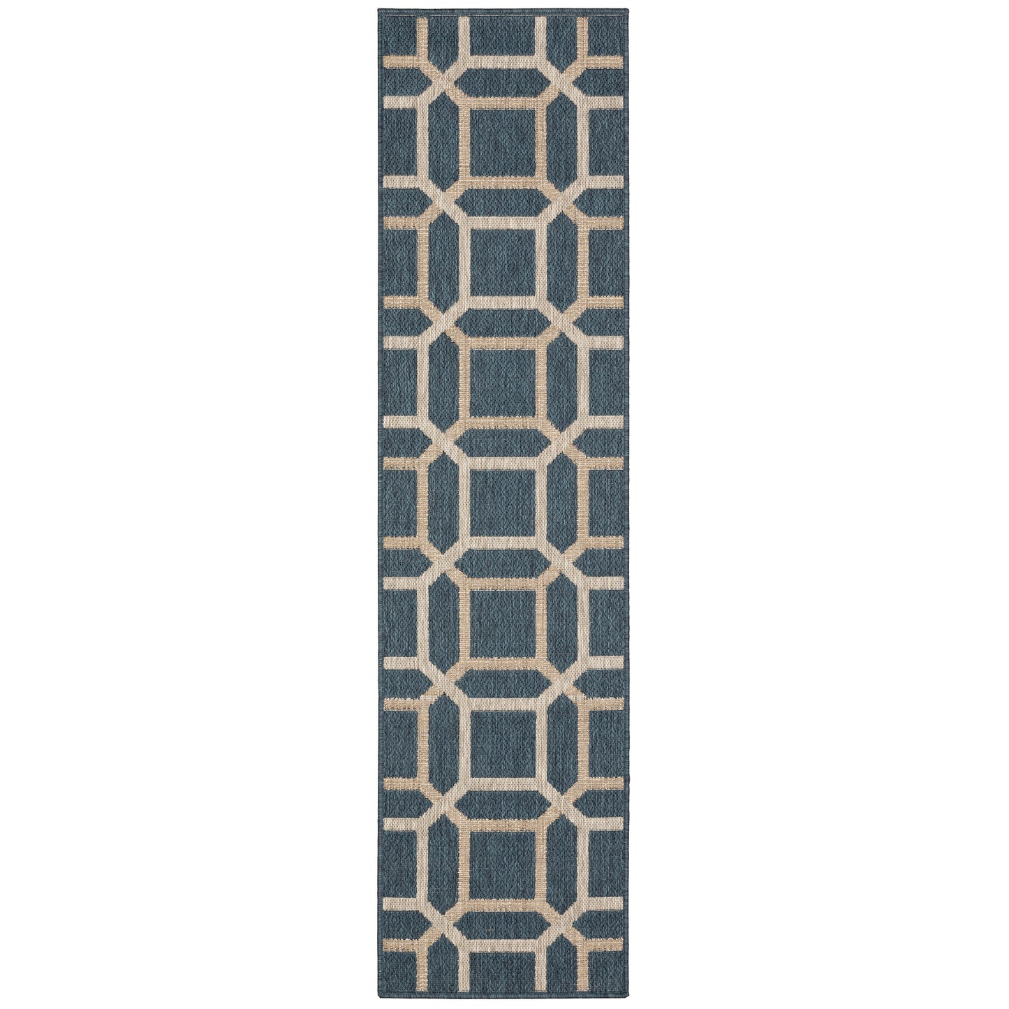 LATITUDE 806B3 Blue Rug - ORIENTAL WEAVERS