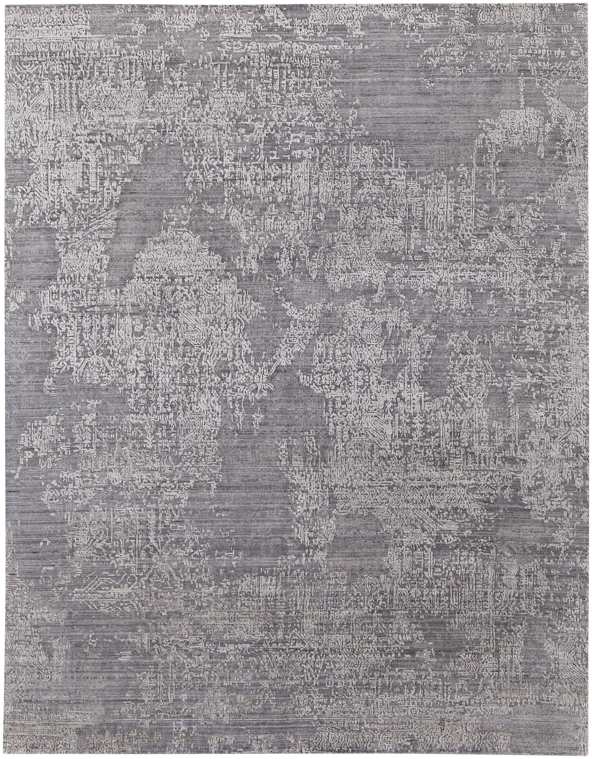 Eastfield Modern/Casual Abstract/Distressed Gray 6989 - Feizy Rug