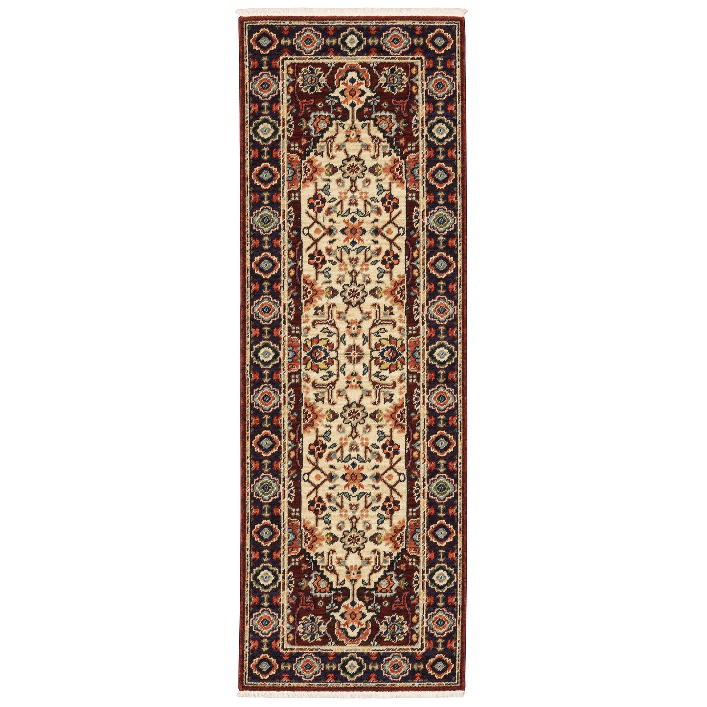LILIHAN 1802W Red Rug - ORIENTAL WEAVERS