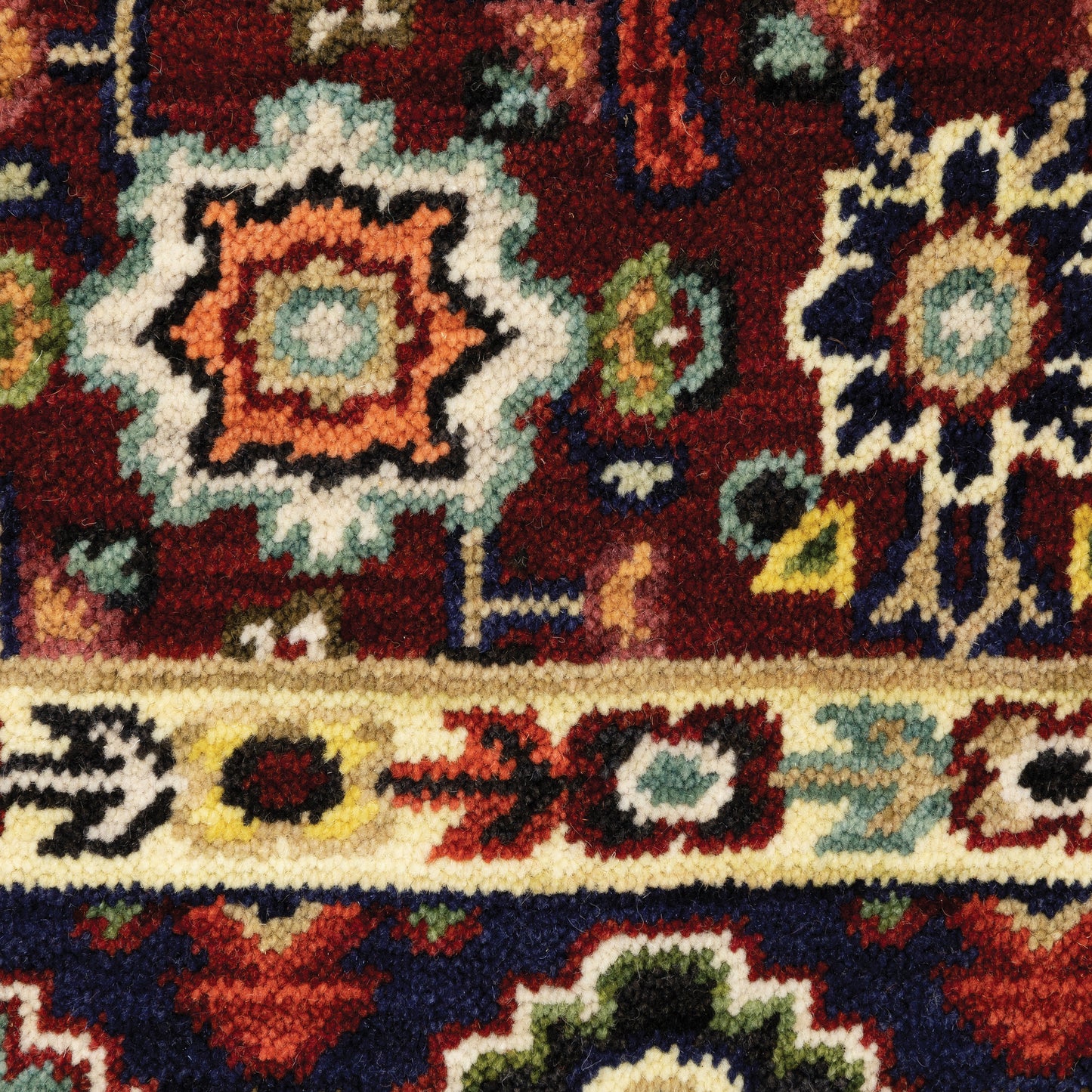 LILIHAN 1802W Red Rug - ORIENTAL WEAVERS