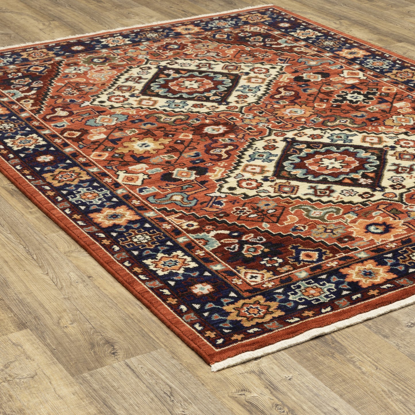 LILIHAN 2061V Red Rug - ORIENTAL WEAVERS