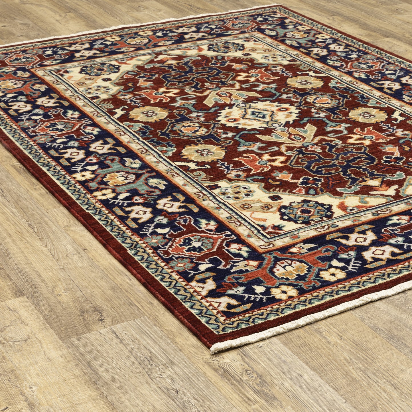LILIHAN 2062R Red Rug - ORIENTAL WEAVERS