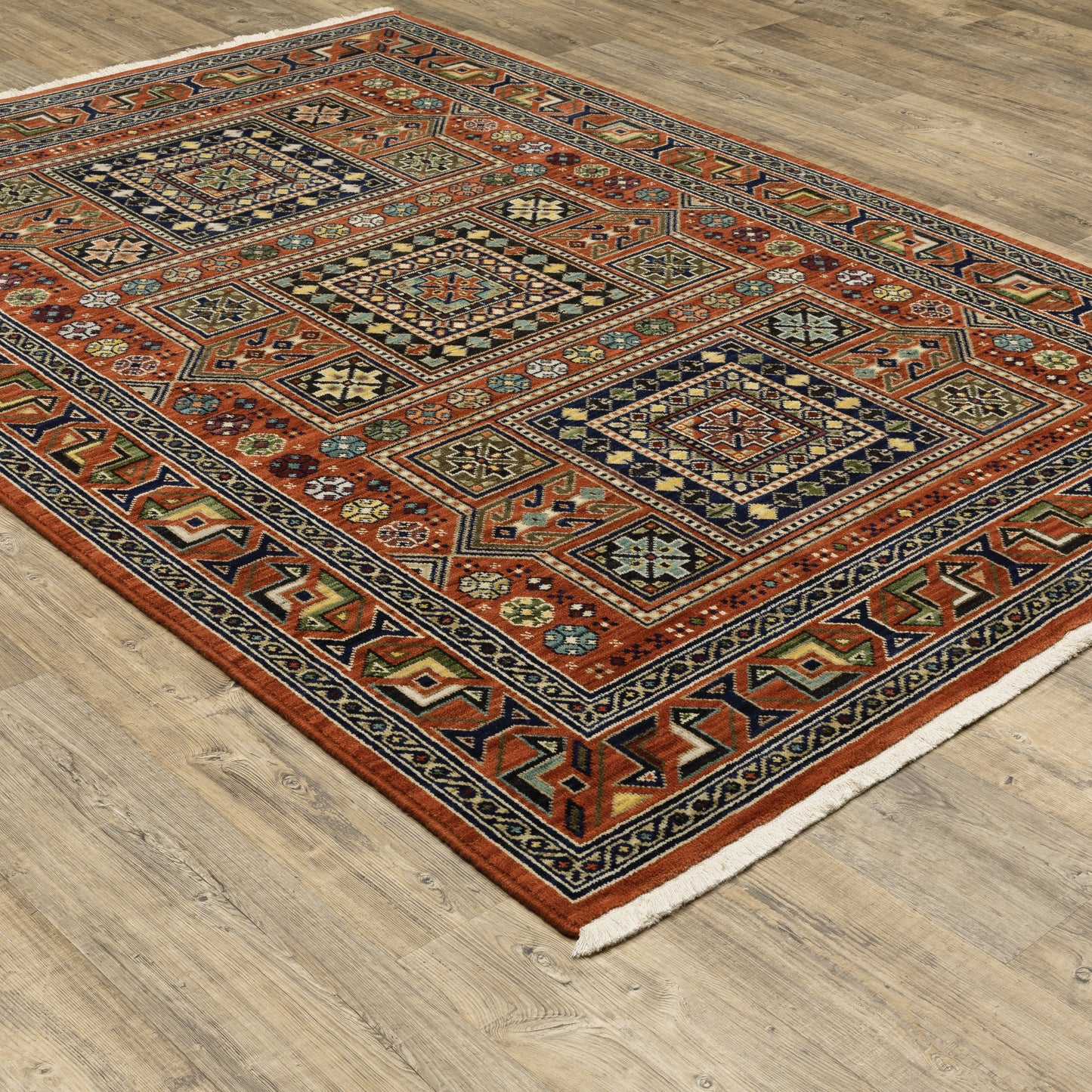 LILIHAN 002C6 Red Rug - ORIENTAL WEAVERS