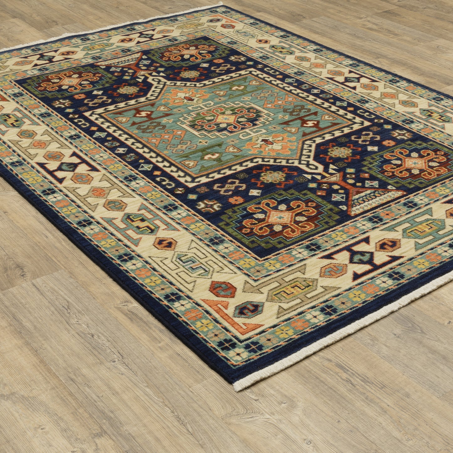 LILIHAN 041H6 Blue Rug - ORIENTAL WEAVERS