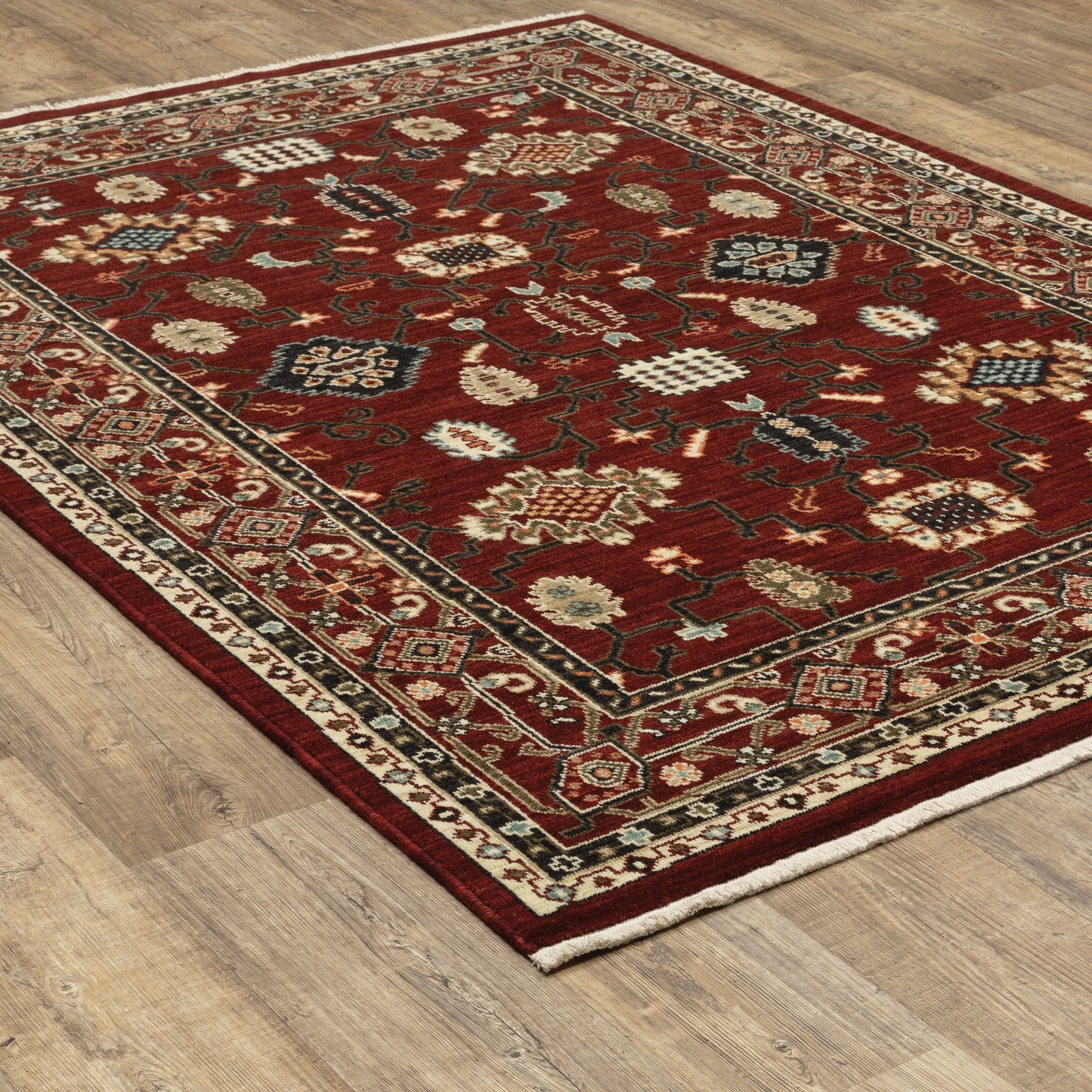 LILIHAN 043S6 Red Rug - ORIENTAL WEAVERS