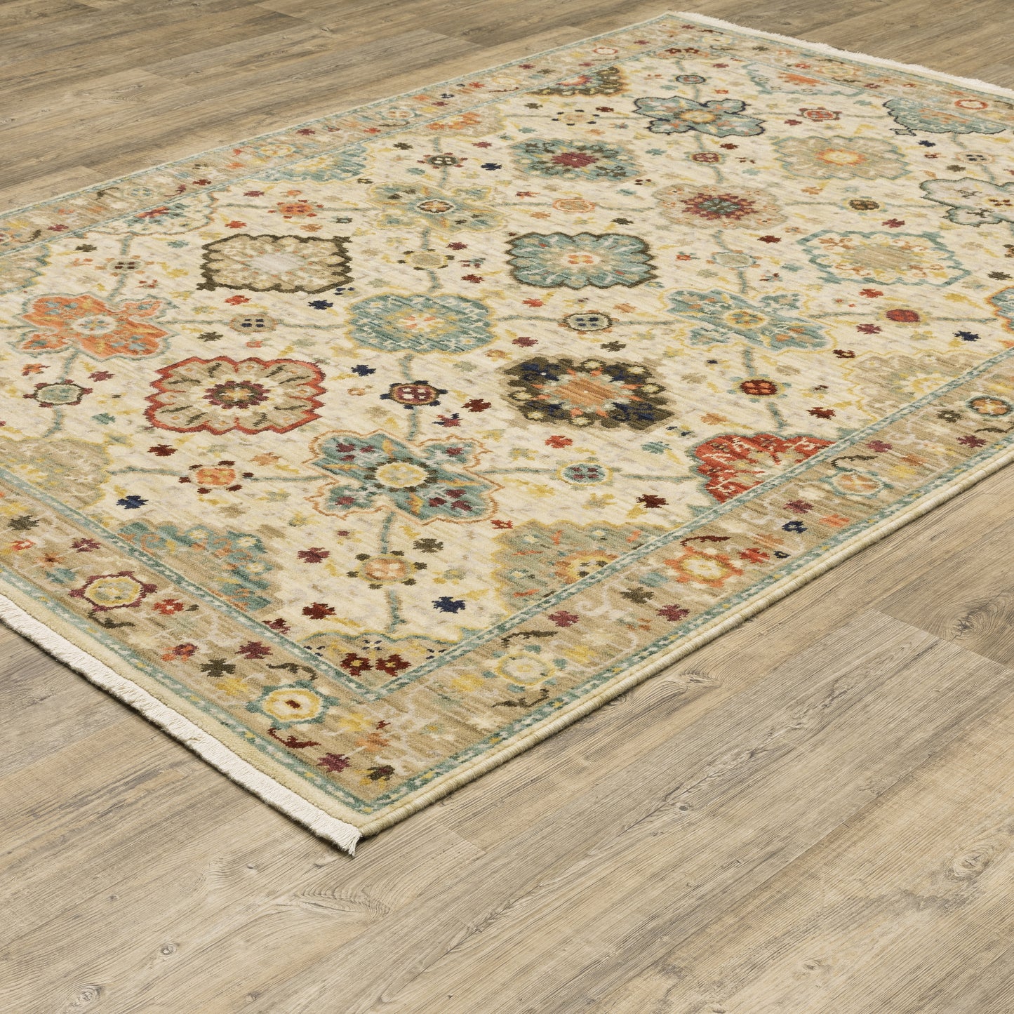 LILIHAN 4601W Beige Rug - ORIENTAL WEAVERS